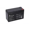 UPS battery Extralink AGM 12V 7.2Ah (7Ah) Sealed Lead Acid VRLA, maintenance-free, black