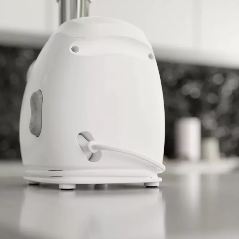 Electric household meat grinder SMAPP 489.8 — 2000 W, 3 strainers (2.7 / 8 mm), non-slip feet, grey