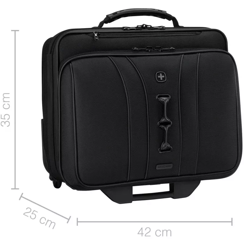 Wenger wheeled laptop case Legacy Black Series for 15.6 inch (39.62 cm) with tablet pocket