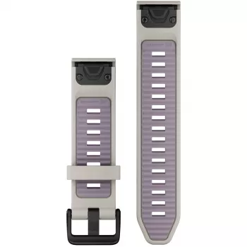 Garmin QuickFit-Watch Strap 20 mm Silicone Mist Grey/Lavendel (010-13391-03)