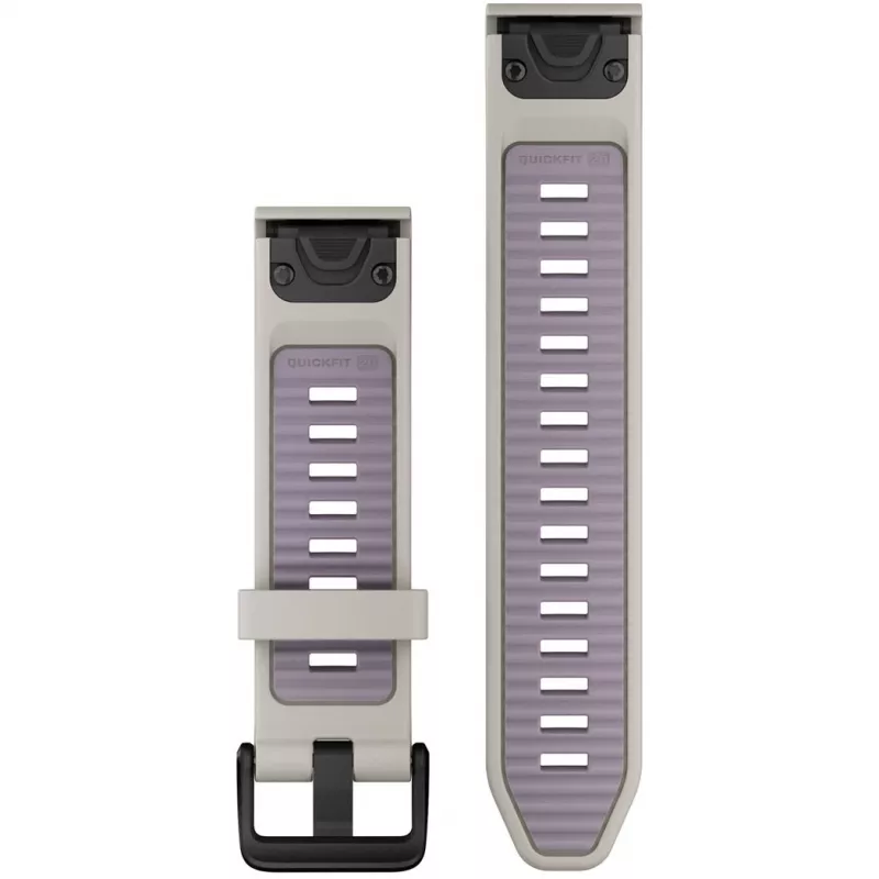 Garmin QuickFit-Watch Strap 20 mm Silicone Mist Grey/Lavendel (010-13391-03)