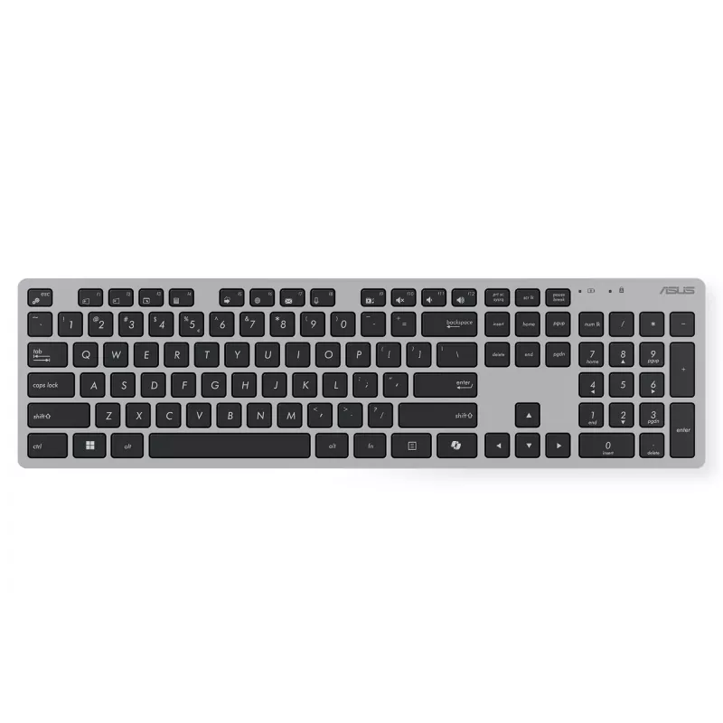 Keyboard and Mouse Set ASUS W5000 Wireless 2.4 GHz Russian layout