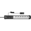 Power Extension Brennenstuhl Premium-Line 3m 6 AC Outlets Indoor Black Grey