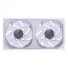 Jonsbo ZB-240WR 120mm ARGB Reverse Blade White 2-Pack