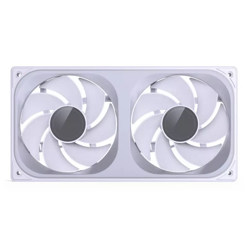 Jonsbo ZB-240WR 120mm ARGB Reverse Blade White 2-Pack