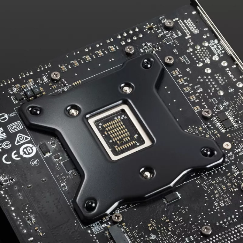 BitsPower Mainboard Backplate for Intel BP-ICB — motherboard backplate compatible with Intel sockets