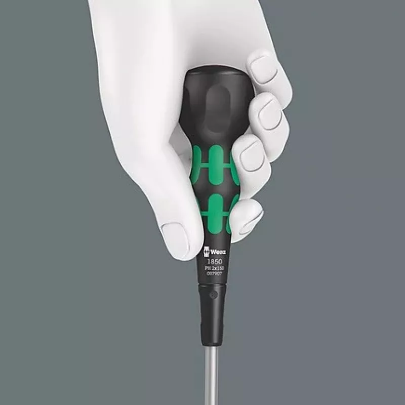 Straight screwdriver Wera 9621 8 pieces 240 mm x 70 mm
