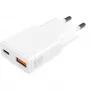 Charger 4smarts PDPlug Duos Slim Smartphone Tablet White AC Fast charging