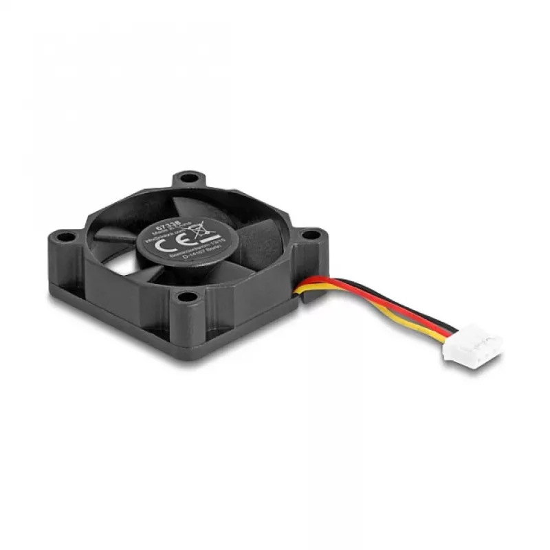 DELOCK 67338 Computer Case Fan 35×35×10 mm 3.5 cm 12 V Hydrodynamic Bearing Black