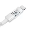 Baseus Gem USB to IP 2.4A fast charging cable 2 m White