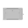 Lanberg WF01-6606-23S Wall-Mount Rack Cabinet 19 inch 6U 600x600 mm Grey Perforated Door (Flat Pack)