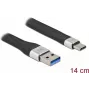 FPC Flat Ribbon Cable DeLOCK USB 3.2 Gen 1 Type-A to Type-C 14 cm