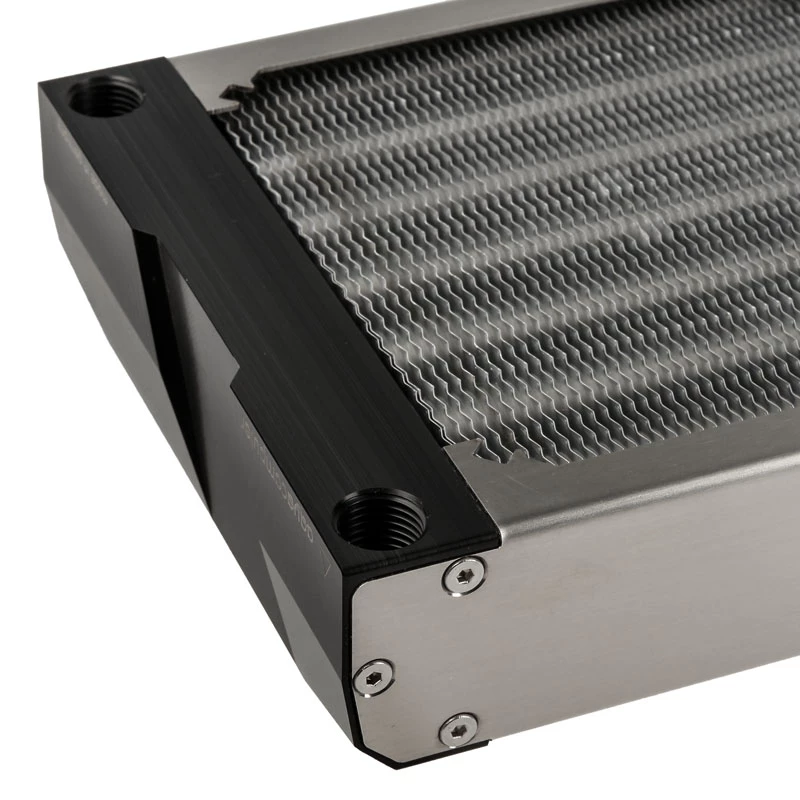 Radiator Aqua-Computer airplex radical 2/480 — Aluminium/Copper/Stainless steel, 520×140×40 mm