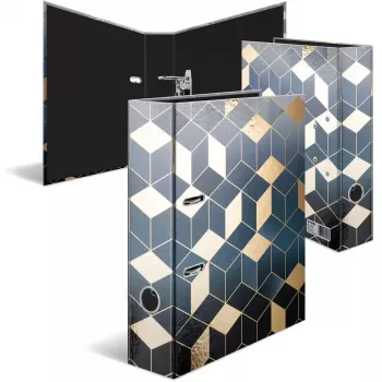 HERMA 7056 file binder A4 carton Blue - Gold (7056)