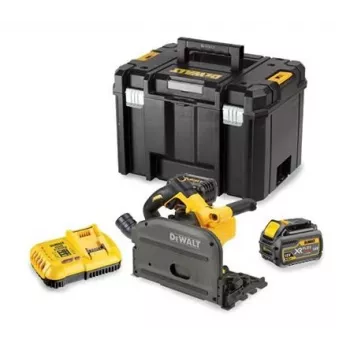 DEWALT DCS520T2 portable circular saw 54V 2x XR FLEXVOLT 6Ah TSTAK Black, Yellow