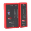 Network cable tester Unit UT681L for RJ45 and RJ11 connectors, continuity and wiring check
