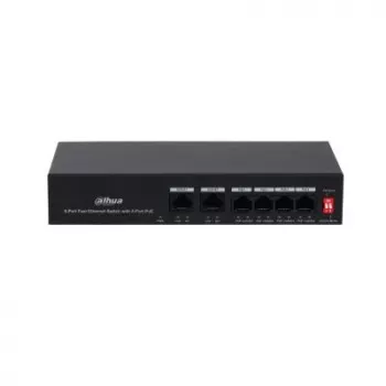 Dahua Technology PoE DH-PFS3006-4ET-36 network switch Fast Ethernet (10/100) Power over Ethernet (PoE) Black