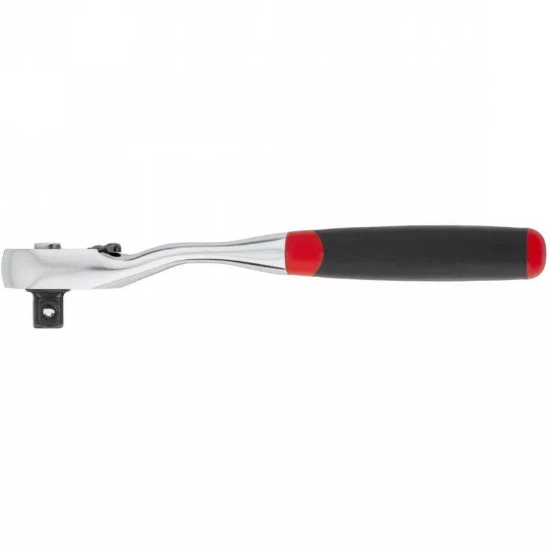 Wiha Reversible Ratchet 3/8 Push Button and Ball Lock black/Red (45625)