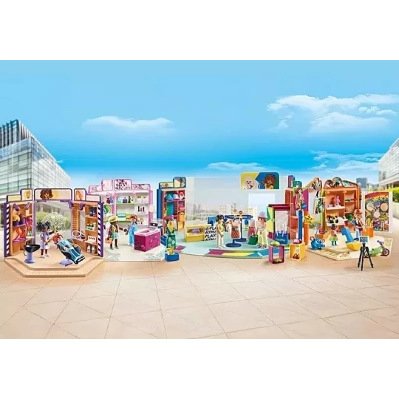 Playset Playmobil 71536 Shopping Multicolour 5-12 years 1 player