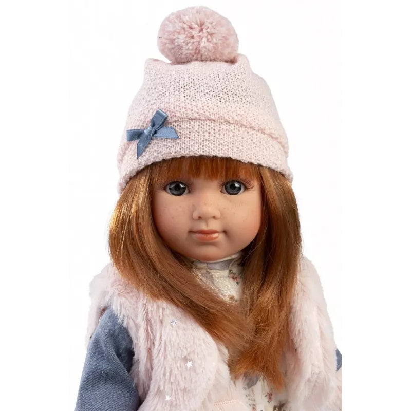 Doll Llorens Nicole 35 cm — realistic features, soft body, baby doll