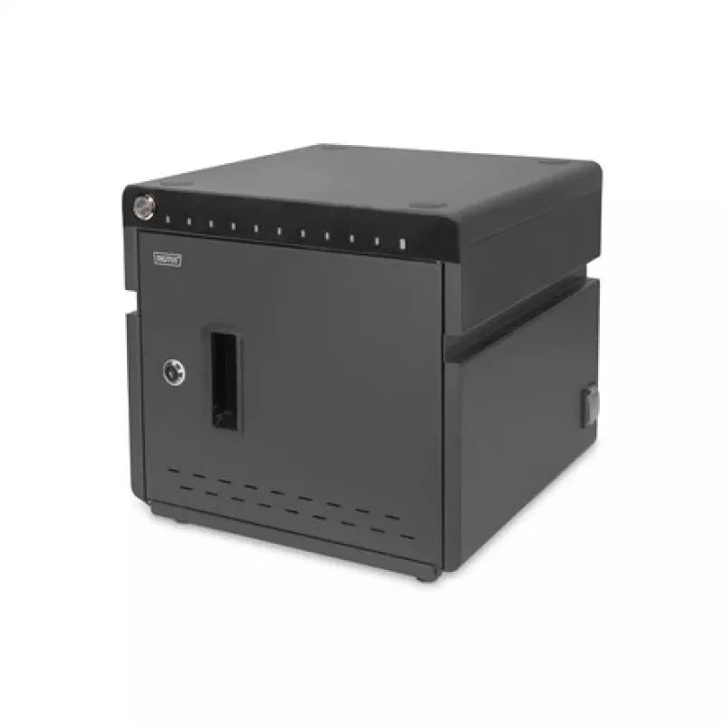 Digitus Mobile Desktop Charging Cabinet for 10 Notebooks/Tablets up to 13inch, UV-C, USB-C