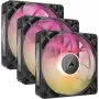Corsair iCUE LINK RX120 MAX ARGB 120mm Case Fans 3-Pack Black