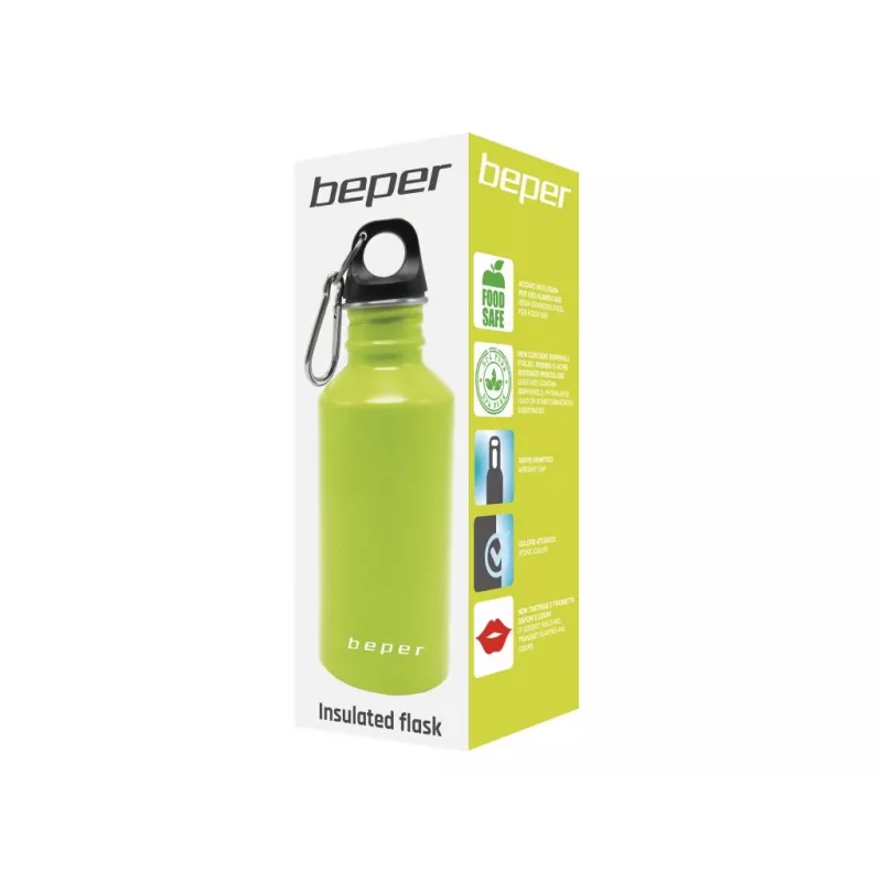 Electric kettle Beper C102BOT003, 1.7 L capacity, 2200 W power, stainless steel elements