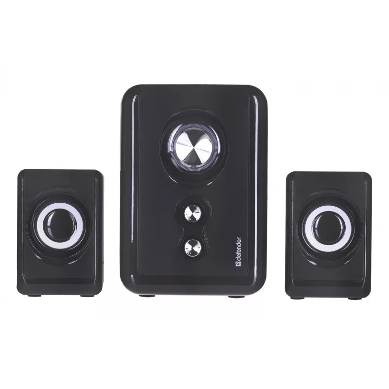 DEFENDER loudspeaker V11 11 W wired 2.1 desktop satellite speakers, USB 5 V, black