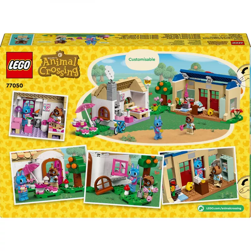 Construction toy LEGO 77050 Animal Crossing Nook's Shop Sophie's House set – modular playset