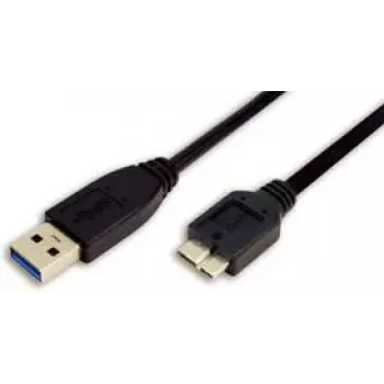 Logilink - USB Cable - 9-pin USB Type A (M) - 10-pin Micro-USB Type B (M) - 1 m (USB 3.0) (CU0026)