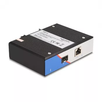 Unmanaged Switch DeLOCK 88014 Gigabit Ethernet 10/100/1000 Black