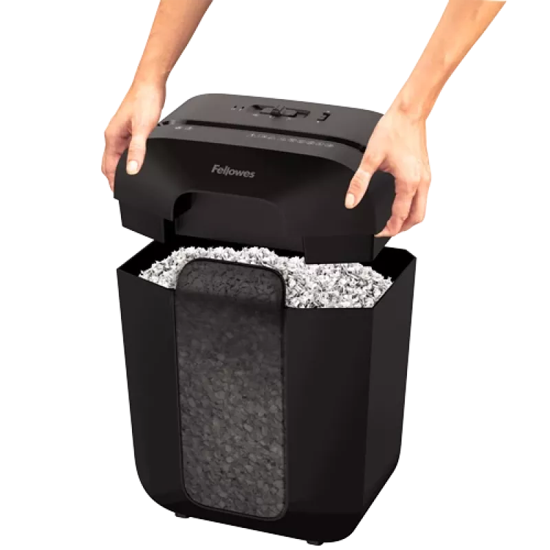 Fellowes Powershred LX41 paper shredder Particle-cut shredding Black