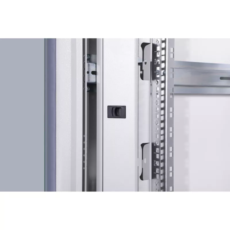 DIGITUS Netzwerkschrank Unique 32HE 1609x800x800mm grau (Speditionsversand)