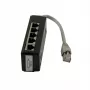 Synergy 21 S215232 - RJ45 - RJ45 - 0,15 m - Black - Grey