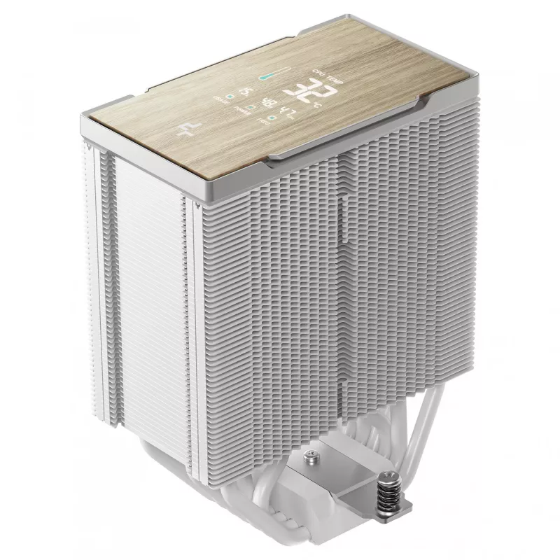 Air cooler DeepCool AK700 Digital WH, 120 mm fan, supports AM5/AM4/LGA 1700/1200/1155/1151/1150, white
