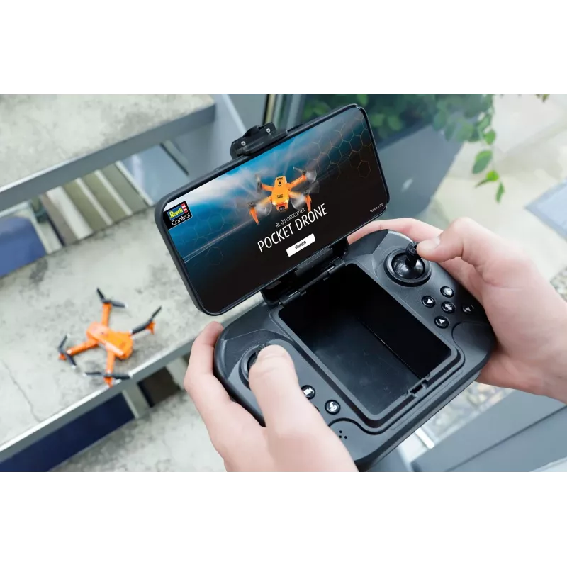 RC quadrocopter REVELL Pocket Drone 23810 — 2.4 GHz, 4-channel remote control