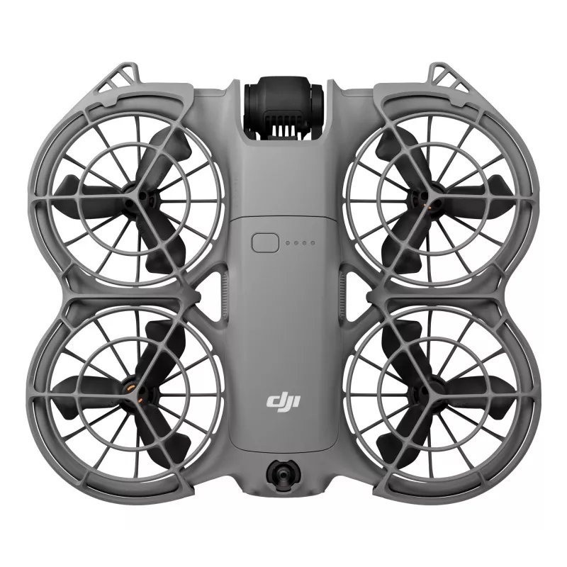 Quadcopter drone DJI Neo 2 Fly More Combo — 4 rotors, 12 MP camera, 2688×1512 video, 1606 mAh battery, 49 GB internal memory, Black/Grey