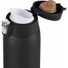 Travel mug EMSA N2151700 0.4 L, black matt, flip lid
