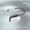 Varta 16618 - Clip Flashlight - Black - Silver - Plastic - LED - 1 lamps - 9 lm