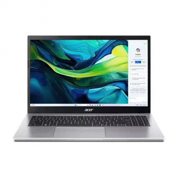 Laptop Acer Aspire Go 15 AG15-42P-R5K8 — AMD Ryzen 5 7430U, 15.6 inch FHD, 16 GB RAM, 512 GB SSD, Windows 11 Home, Silver