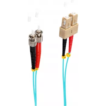 shiverpeaks BS77913/3 Fibre Optic Cable 3 m SC ST OM3 Aqua-Colour (BS77913/3)
