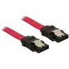 SATA Cable DeLOCK 84302 0.5m Red