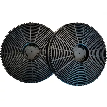 Respekta activated carbon filter MIZ 4000 (2 pieces) — replacement filters for kitchen hood
