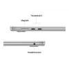 MacBook Air 15, Silver, M4 (10-CPU/10-GPU), 16GB, 512GB, German, 35W Dual USB-C Port Power Adapter, MW1H3D/A