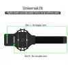 Armband Tellur A100 Black adjustable fit for smartphones — sports armband, universal size