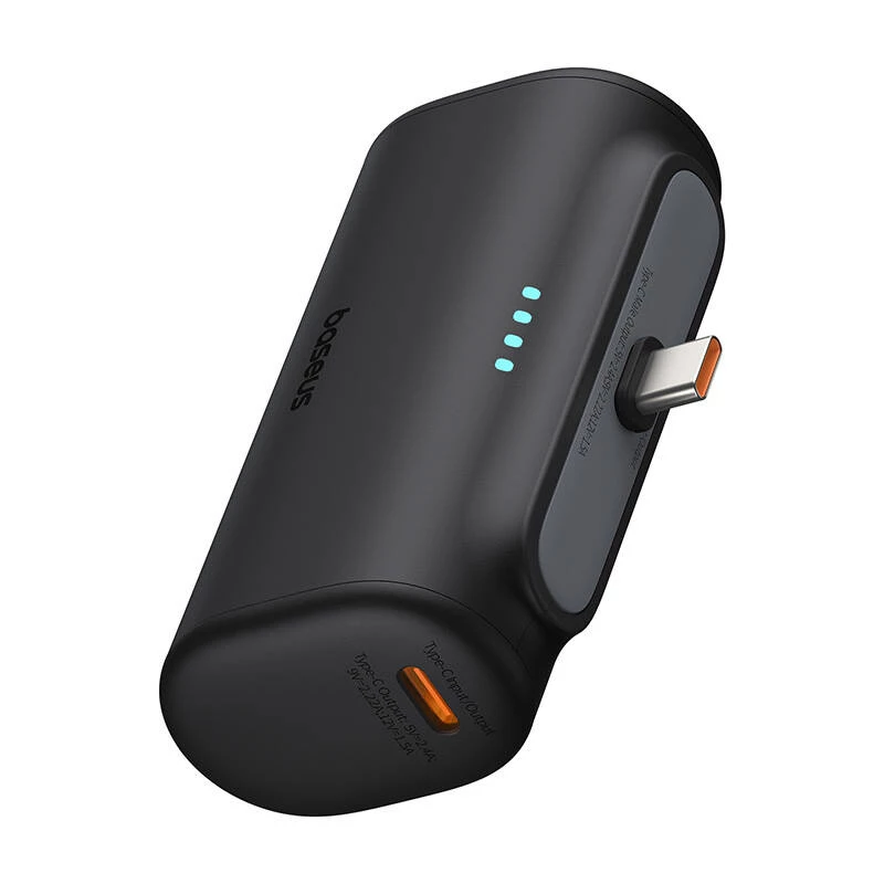 Baseus Compact P10068306113-00 Lithium-ion power bank 5000 mAh Black