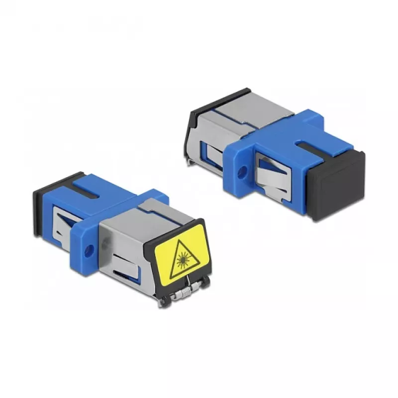 Optical Fiber Coupler DeLOCK 86888 SC Simplex Female to SC Simplex Female Blue