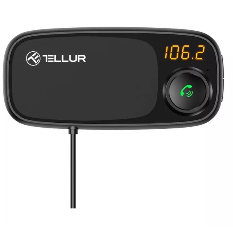 Magnetic Phone Holder Tellur FMT-B6 Black — Adjustable Angle, Compatible with Smartphones