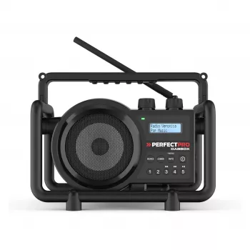 Perfectpro DABBOX Radio da cantiere DAB+ FM AUX Bluetooth antiurto