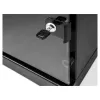 Freestand/Wall/Floor mounted rack DELOCK 43422 6U 30 kg capacity IP20, black, key lock